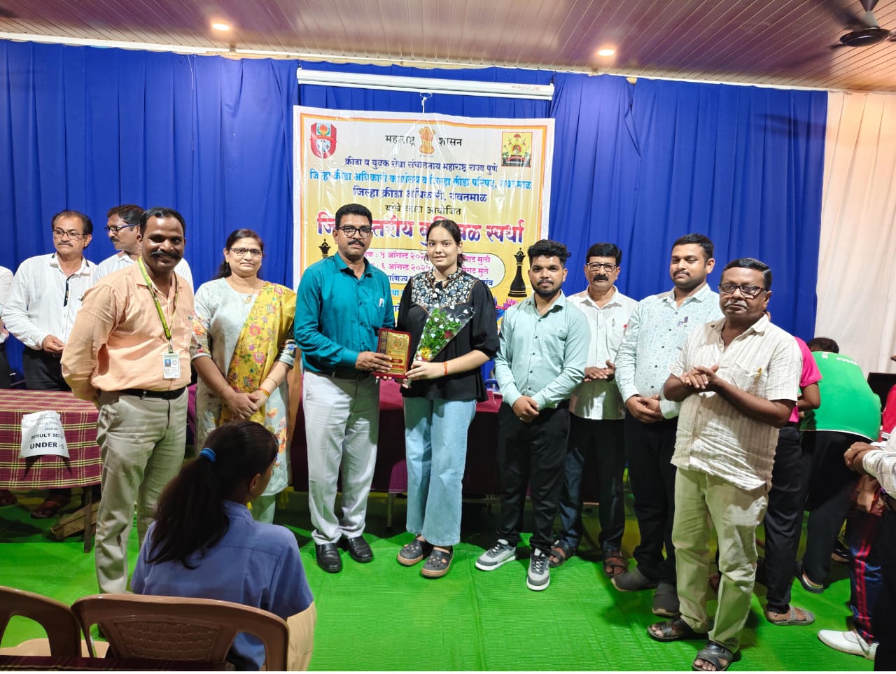 जिल्हास्तरीय शालेय बुद्धिबळ क्रीडा स्पर्धा